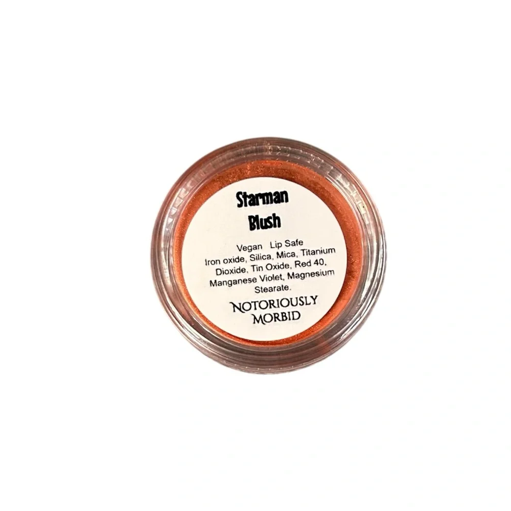 Notoriously Morbid Starman Shimmer Blush Vegan Loose Powder Ltd. Edition Sealed